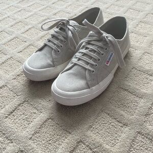 Superga Gray Ash Women's Sneakers